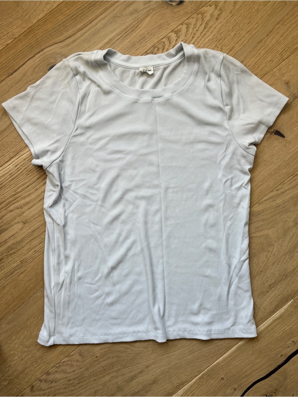 Wilfred Light Blue Short Sleeve Crewneck Tee